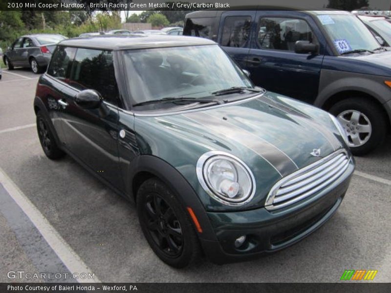 British Racing Green Metallic / Grey/Carbon Black 2010 Mini Cooper Hardtop