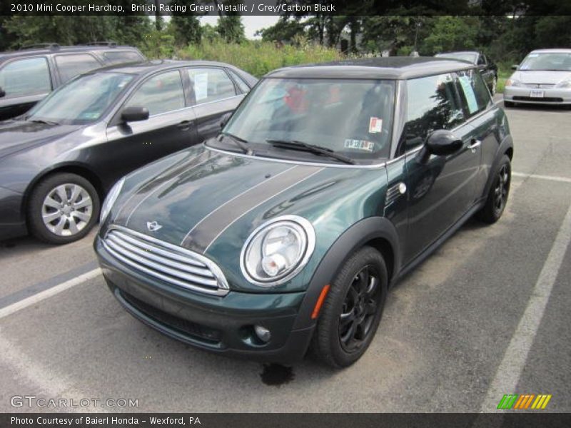 British Racing Green Metallic / Grey/Carbon Black 2010 Mini Cooper Hardtop