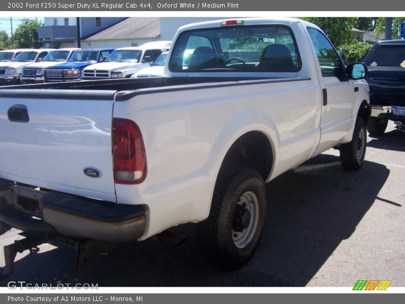 Oxford White / Medium Flint 2002 Ford F250 Super Duty XL Regular Cab 4x4