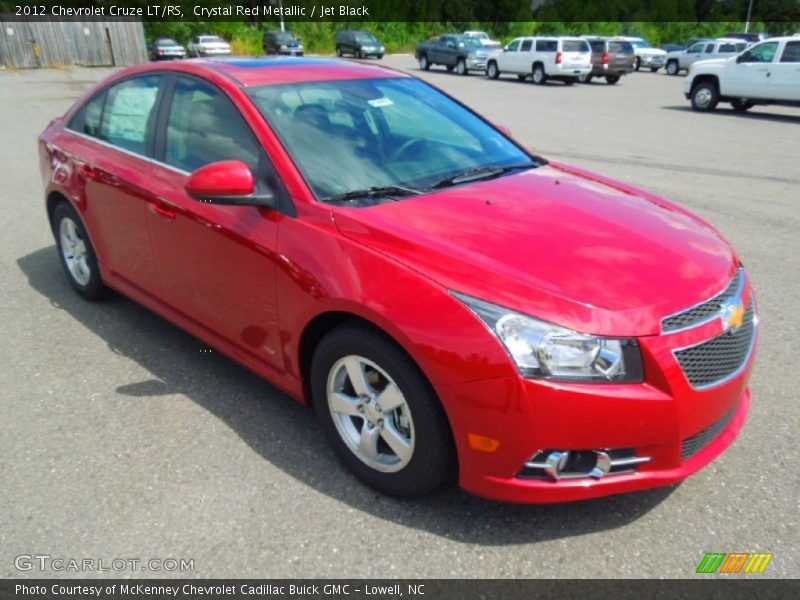 Crystal Red Metallic / Jet Black 2012 Chevrolet Cruze LT/RS