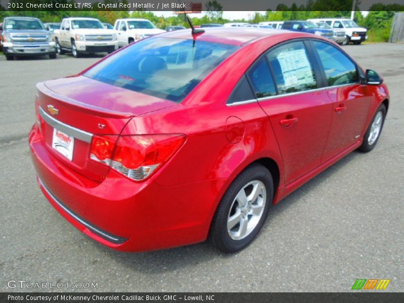 Crystal Red Metallic / Jet Black 2012 Chevrolet Cruze LT/RS