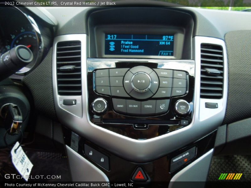 Controls of 2012 Cruze LT/RS