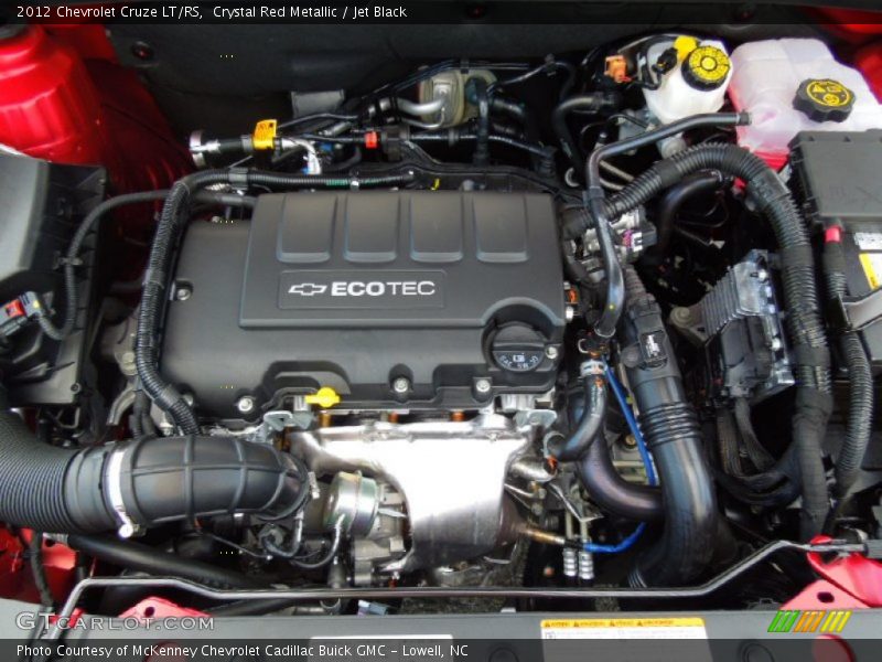  2012 Cruze LT/RS Engine - 1.4 Liter DI Turbocharged DOHC 16-Valve VVT 4 Cylinder