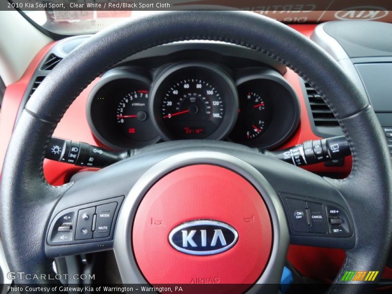  2010 Soul Sport Steering Wheel