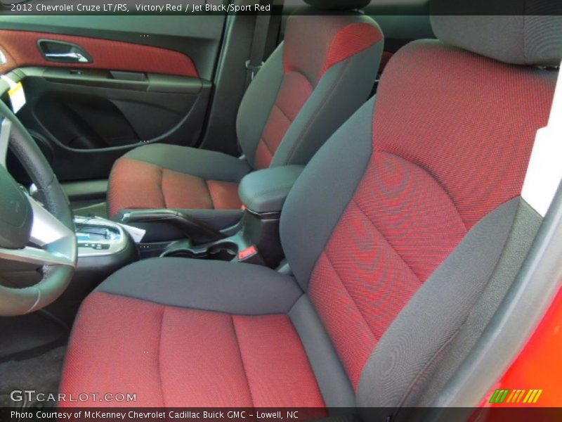 Front Seat of 2012 Cruze LT/RS