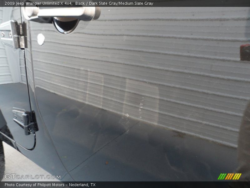 Black / Dark Slate Gray/Medium Slate Gray 2009 Jeep Wrangler Unlimited X 4x4