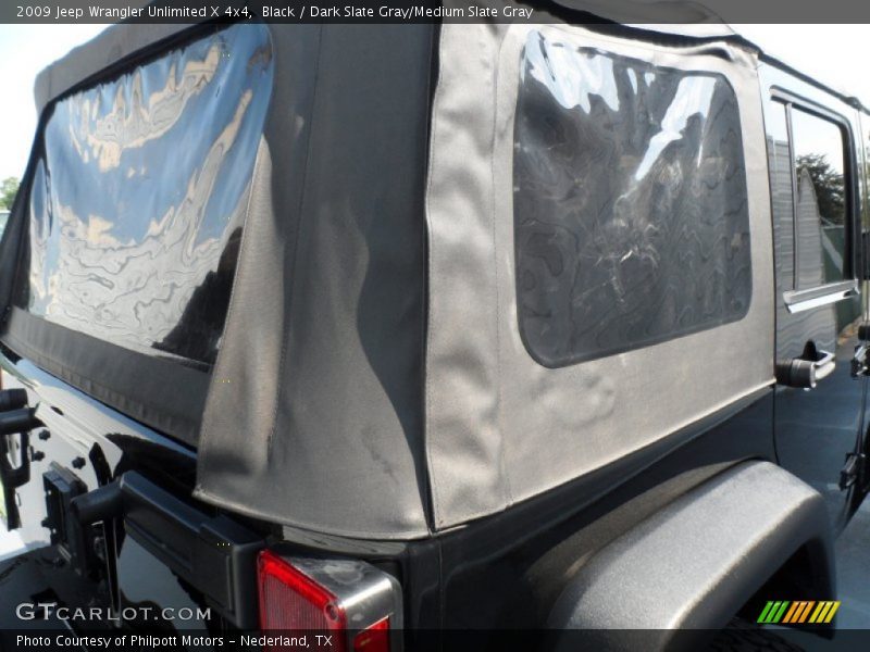 Black / Dark Slate Gray/Medium Slate Gray 2009 Jeep Wrangler Unlimited X 4x4