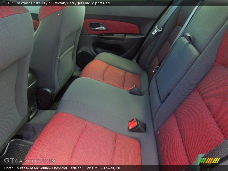 Rear Seat of 2012 Cruze LT/RS