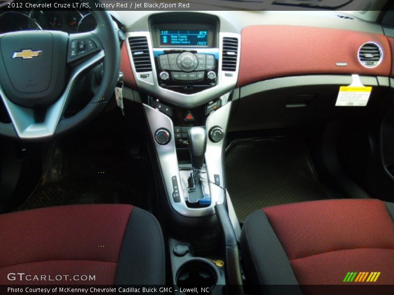 Dashboard of 2012 Cruze LT/RS