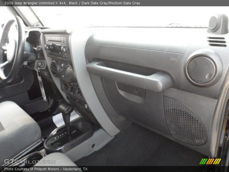 Black / Dark Slate Gray/Medium Slate Gray 2009 Jeep Wrangler Unlimited X 4x4