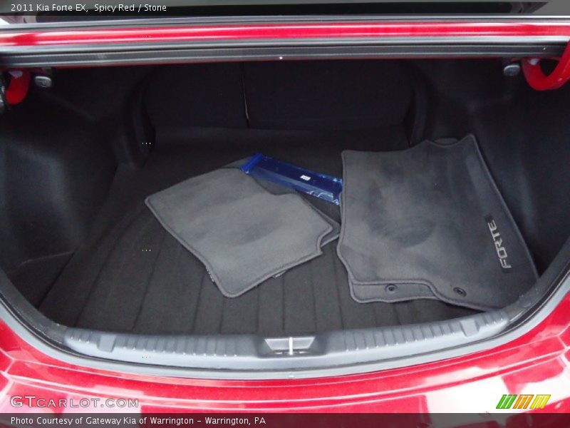 Spicy Red / Stone 2011 Kia Forte EX