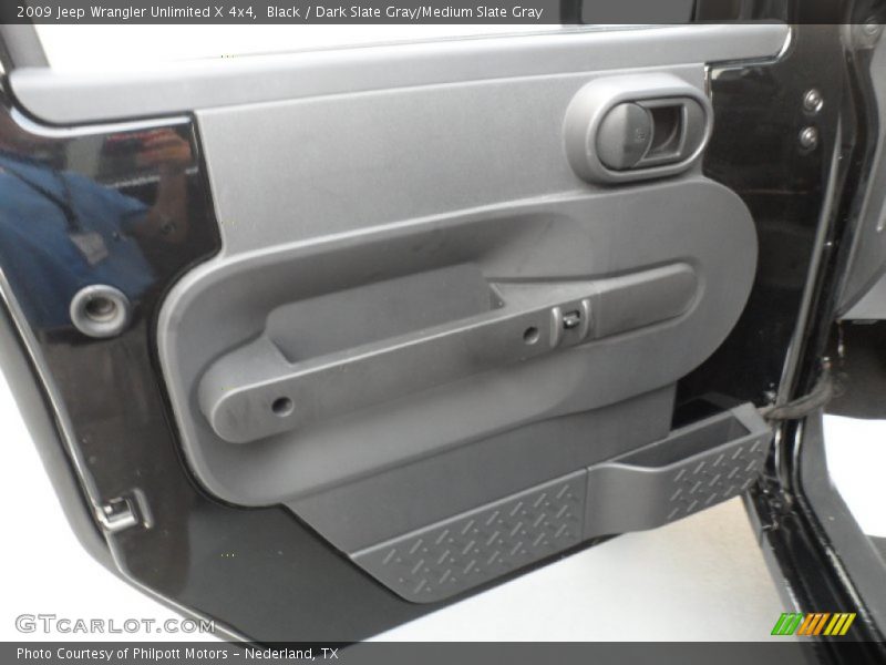 Black / Dark Slate Gray/Medium Slate Gray 2009 Jeep Wrangler Unlimited X 4x4