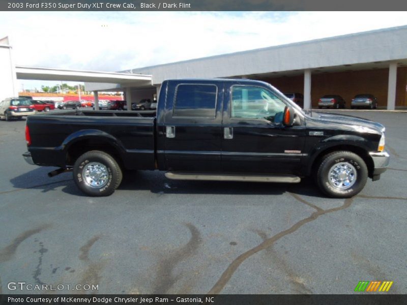 Black / Dark Flint 2003 Ford F350 Super Duty XLT Crew Cab