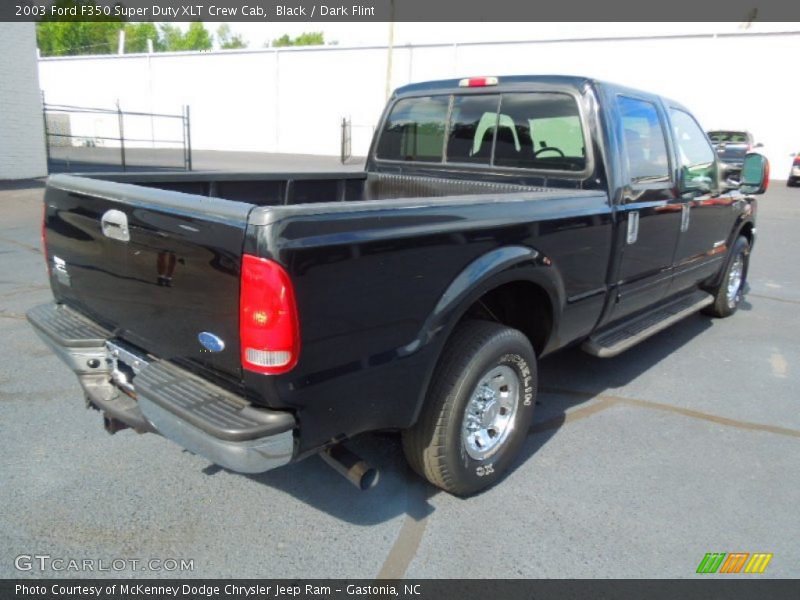 Black / Dark Flint 2003 Ford F350 Super Duty XLT Crew Cab