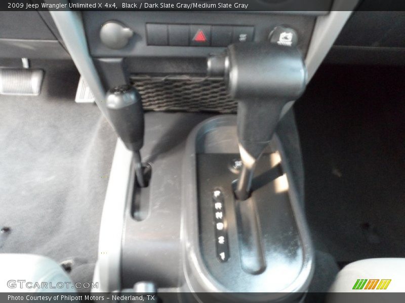 Black / Dark Slate Gray/Medium Slate Gray 2009 Jeep Wrangler Unlimited X 4x4