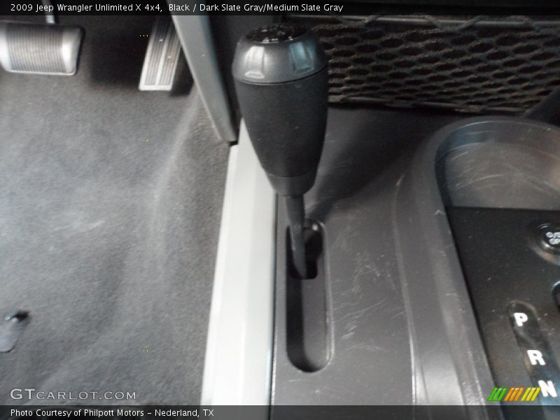 Black / Dark Slate Gray/Medium Slate Gray 2009 Jeep Wrangler Unlimited X 4x4