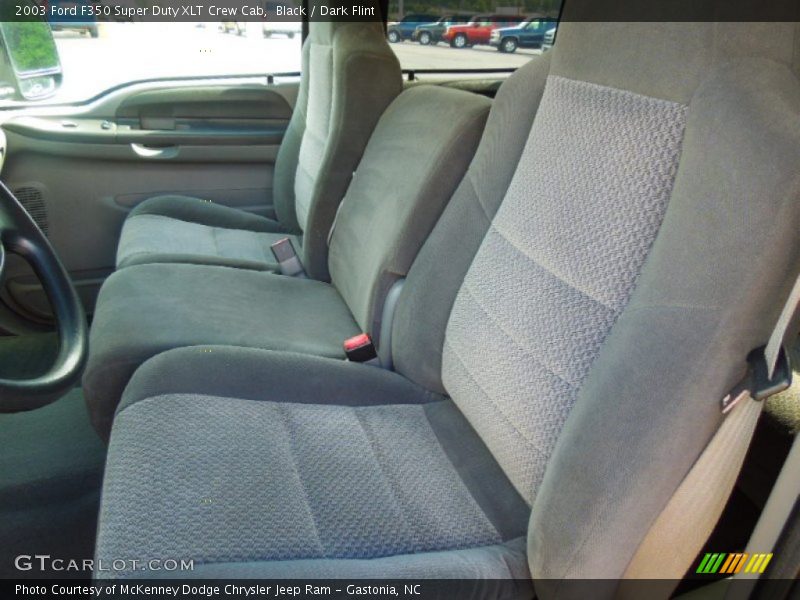 Black / Dark Flint 2003 Ford F350 Super Duty XLT Crew Cab