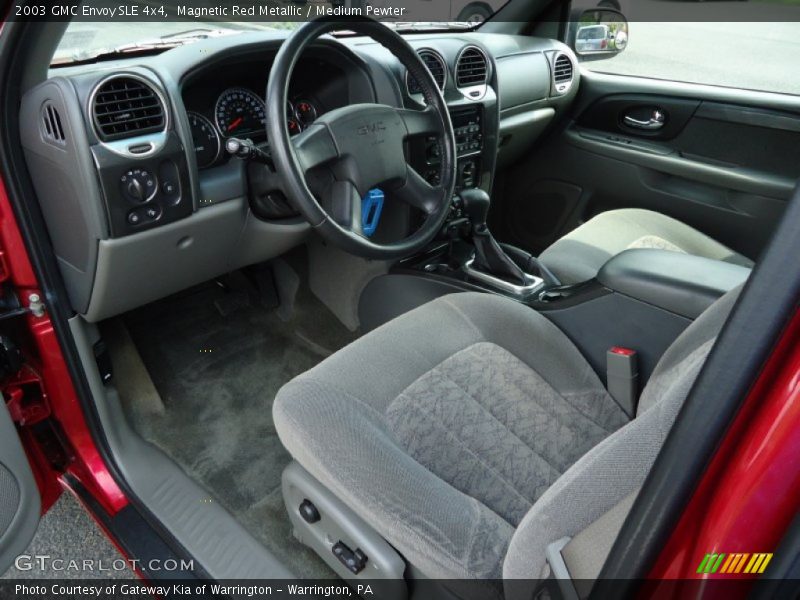 Medium Pewter Interior - 2003 Envoy SLE 4x4 