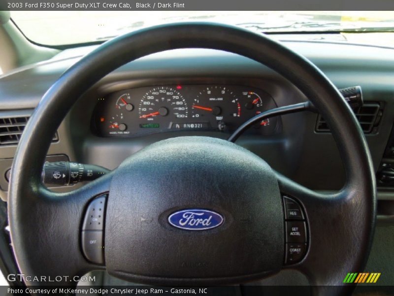 Black / Dark Flint 2003 Ford F350 Super Duty XLT Crew Cab