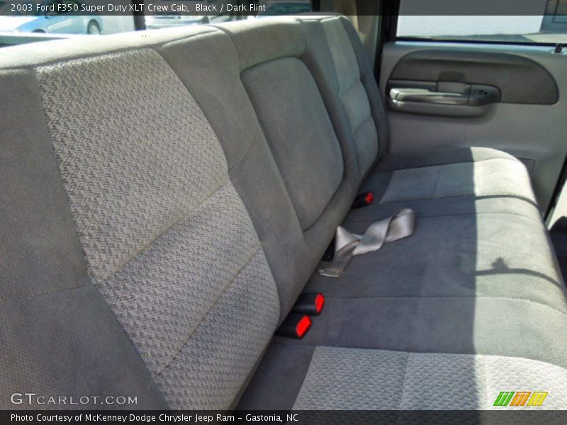 Black / Dark Flint 2003 Ford F350 Super Duty XLT Crew Cab