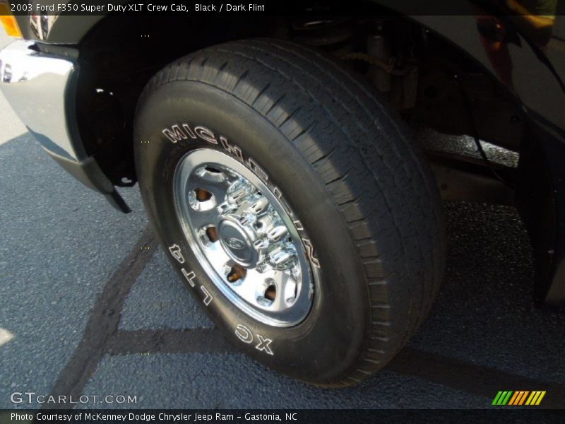 Black / Dark Flint 2003 Ford F350 Super Duty XLT Crew Cab