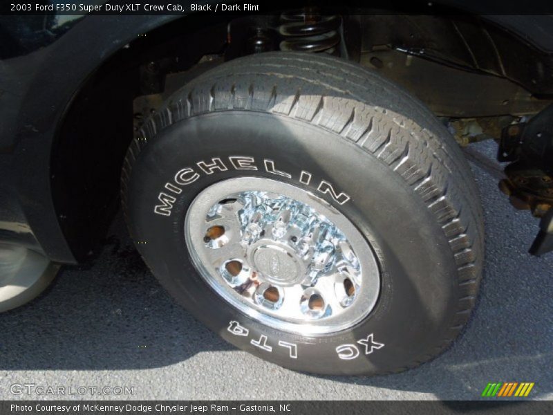 Black / Dark Flint 2003 Ford F350 Super Duty XLT Crew Cab