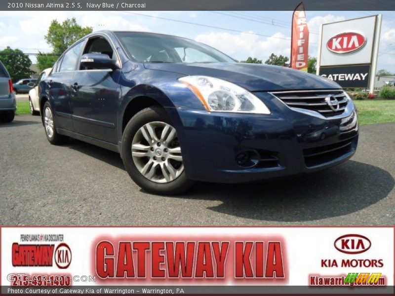 Navy Blue / Charcoal 2010 Nissan Altima 2.5 S