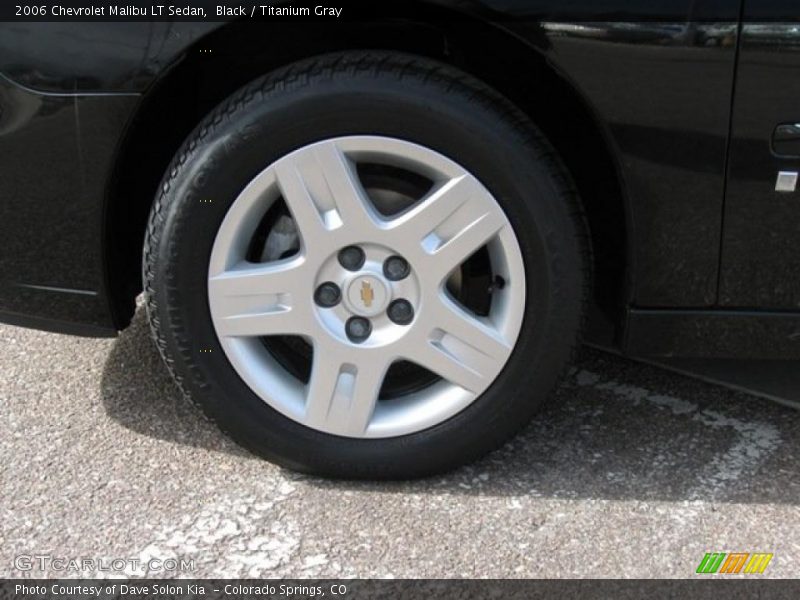 Black / Titanium Gray 2006 Chevrolet Malibu LT Sedan