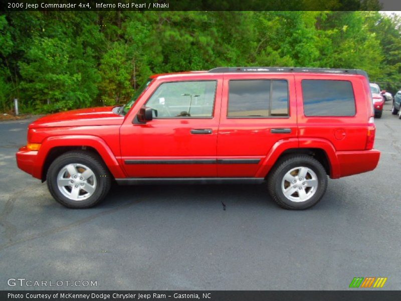 2006 Commander 4x4 Inferno Red Pearl