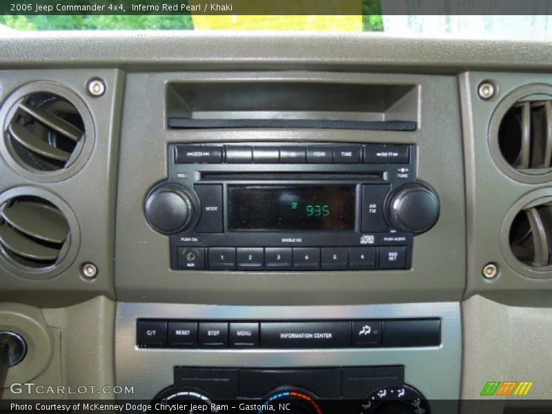 Audio System of 2006 Commander 4x4