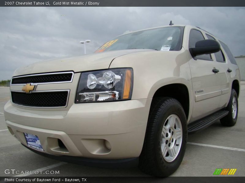 Gold Mist Metallic / Ebony 2007 Chevrolet Tahoe LS