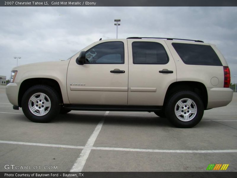 Gold Mist Metallic / Ebony 2007 Chevrolet Tahoe LS