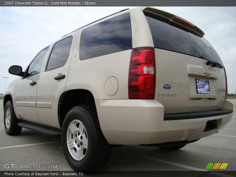 Gold Mist Metallic / Ebony 2007 Chevrolet Tahoe LS
