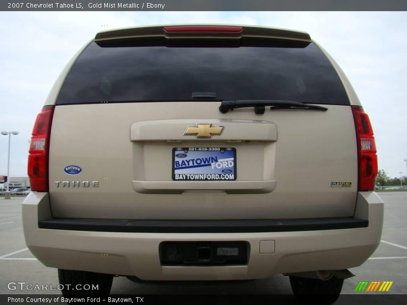Gold Mist Metallic / Ebony 2007 Chevrolet Tahoe LS