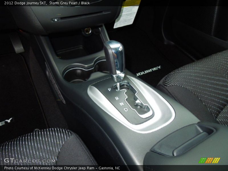 Storm Grey Pearl / Black 2012 Dodge Journey SXT
