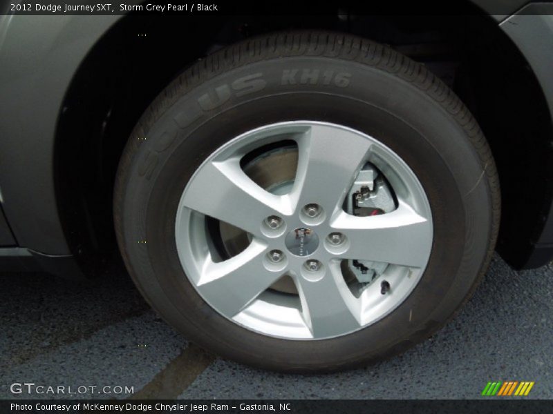 Storm Grey Pearl / Black 2012 Dodge Journey SXT