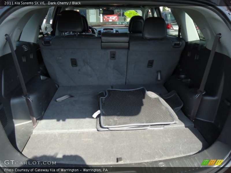 Dark Cherry / Black 2011 Kia Sorento SX V6