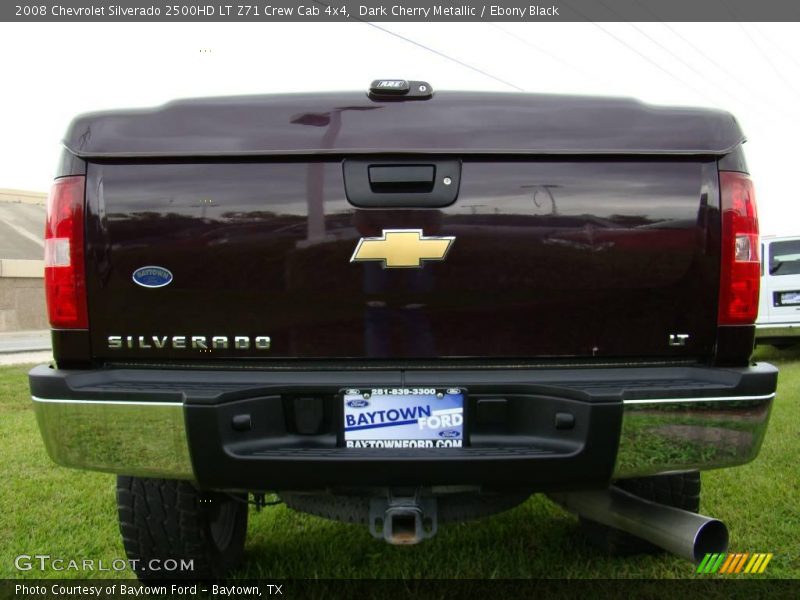 Dark Cherry Metallic / Ebony Black 2008 Chevrolet Silverado 2500HD LT Z71 Crew Cab 4x4