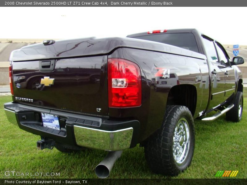 Dark Cherry Metallic / Ebony Black 2008 Chevrolet Silverado 2500HD LT Z71 Crew Cab 4x4