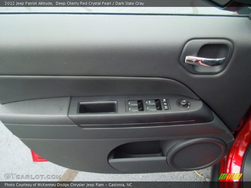 Deep Cherry Red Crystal Pearl / Dark Slate Gray 2012 Jeep Patriot Altitude