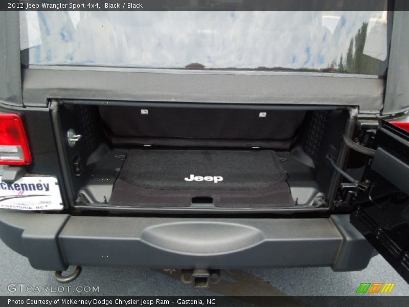 Black / Black 2012 Jeep Wrangler Sport 4x4