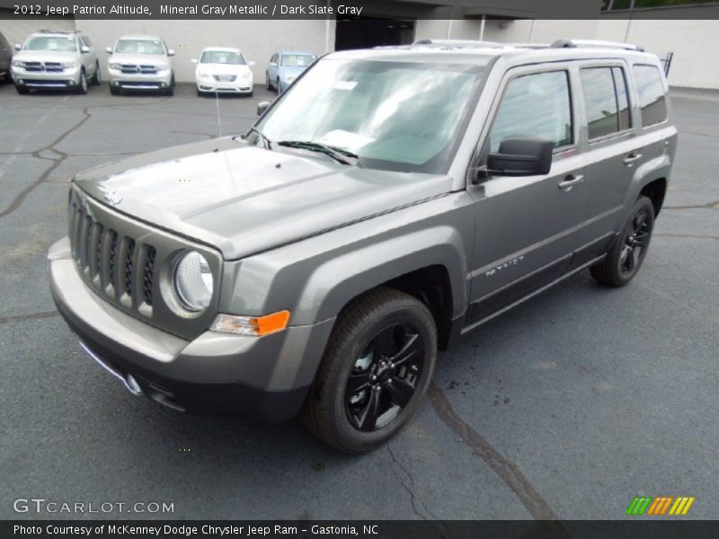 Mineral Gray Metallic / Dark Slate Gray 2012 Jeep Patriot Altitude