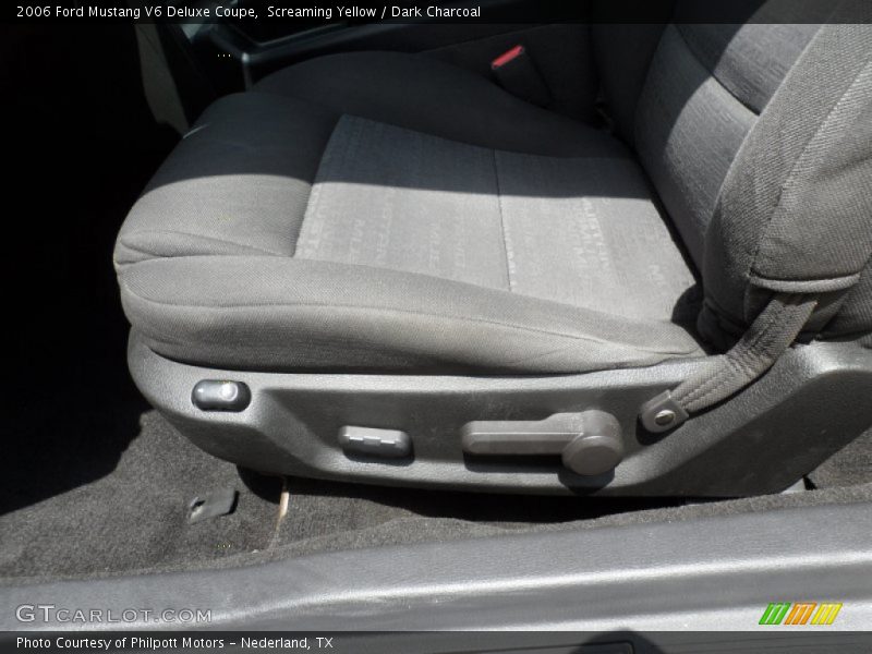 Front Seat of 2006 Mustang V6 Deluxe Coupe