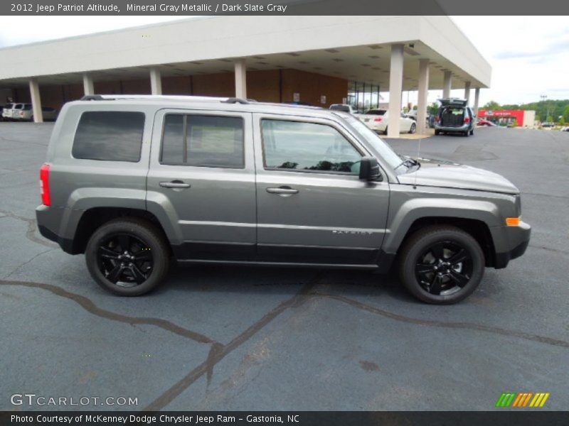 Mineral Gray Metallic / Dark Slate Gray 2012 Jeep Patriot Altitude
