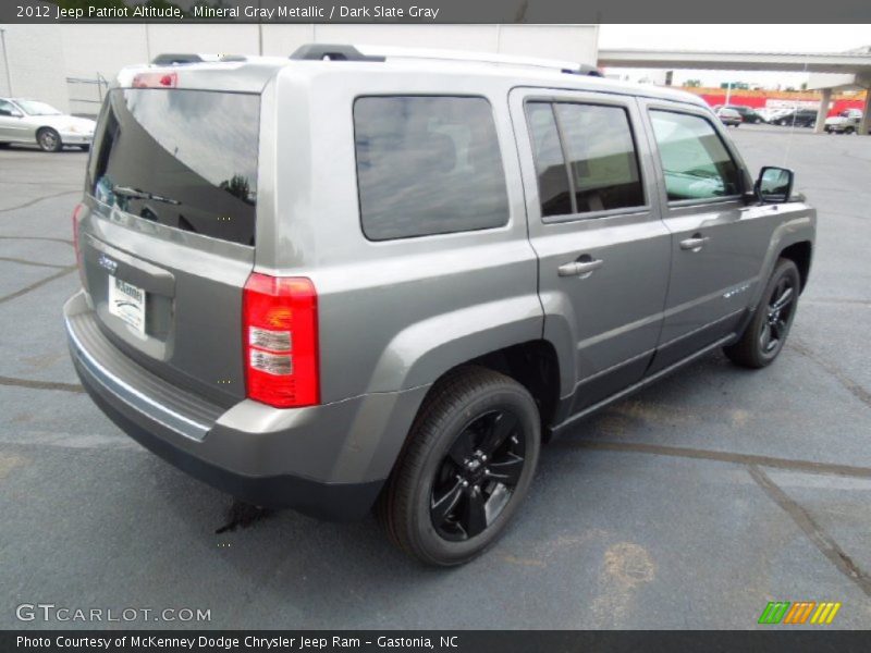 Mineral Gray Metallic / Dark Slate Gray 2012 Jeep Patriot Altitude