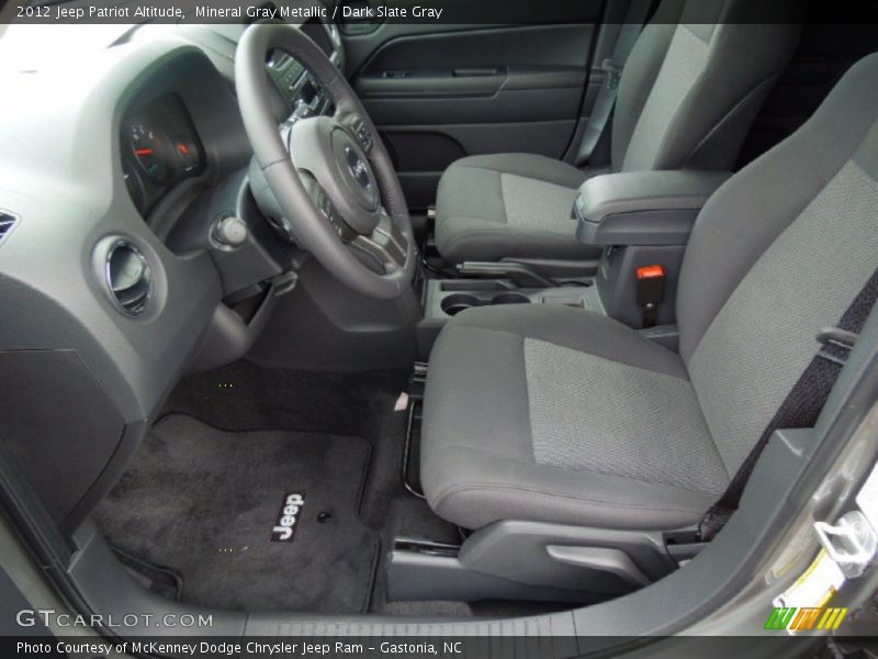  2012 Patriot Altitude Dark Slate Gray Interior