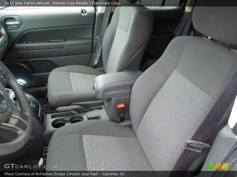 Mineral Gray Metallic / Dark Slate Gray 2012 Jeep Patriot Altitude