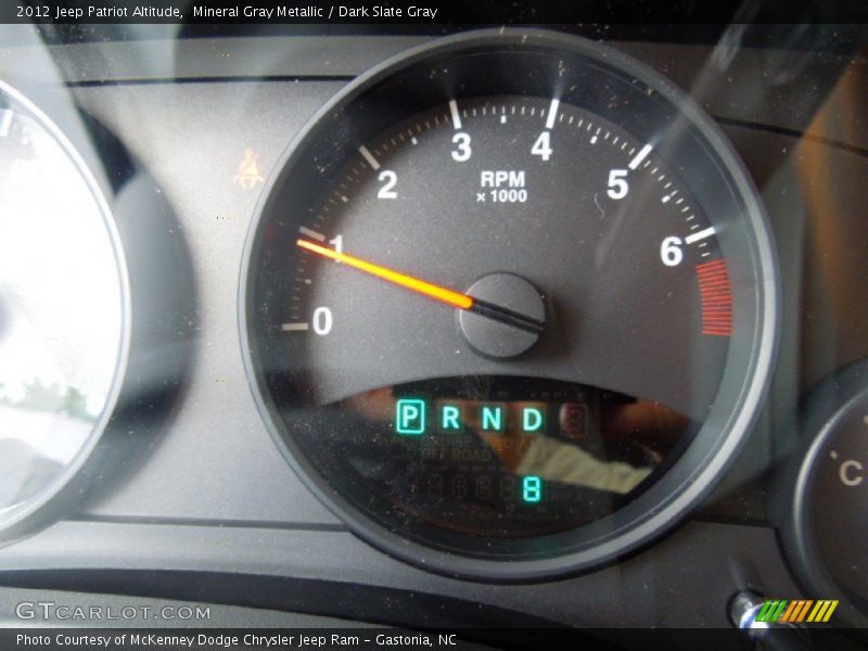 Mineral Gray Metallic / Dark Slate Gray 2012 Jeep Patriot Altitude