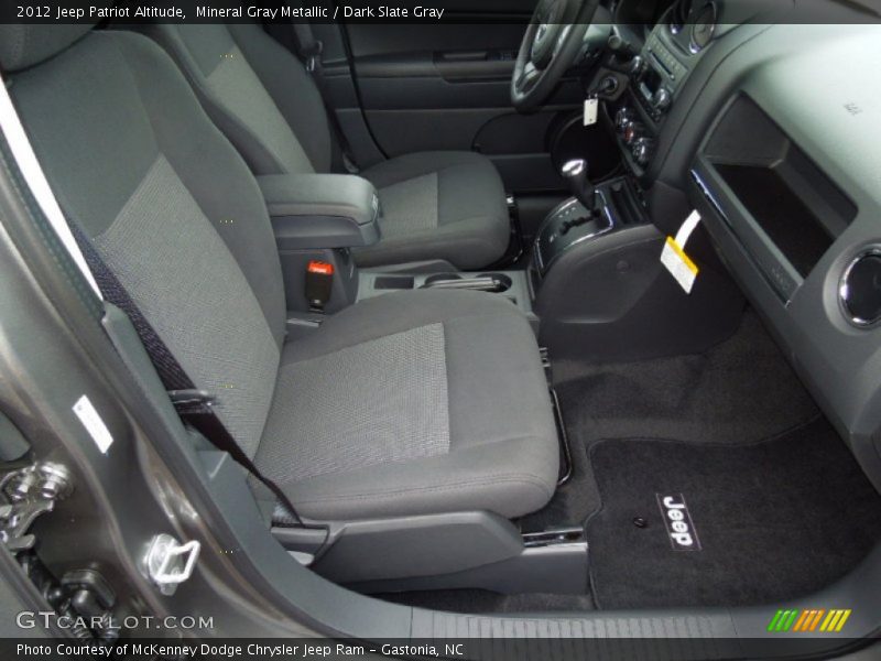 Mineral Gray Metallic / Dark Slate Gray 2012 Jeep Patriot Altitude