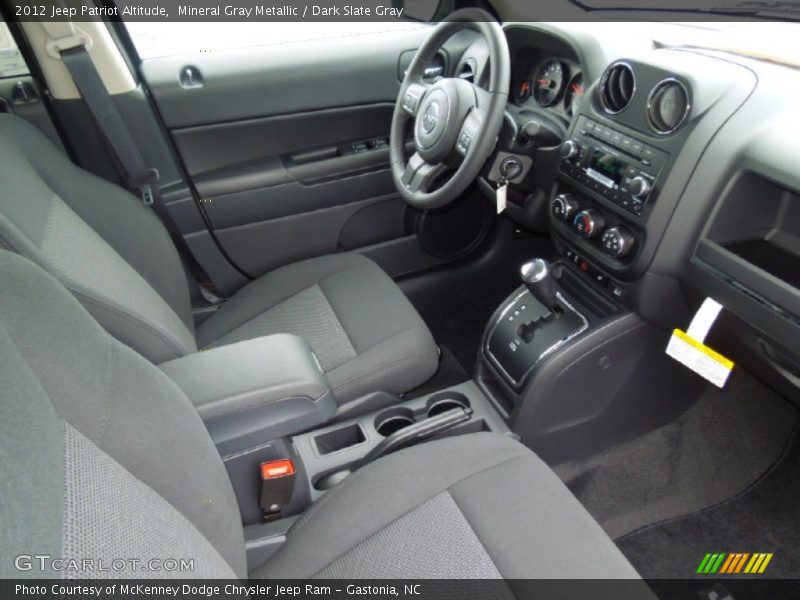 Dashboard of 2012 Patriot Altitude